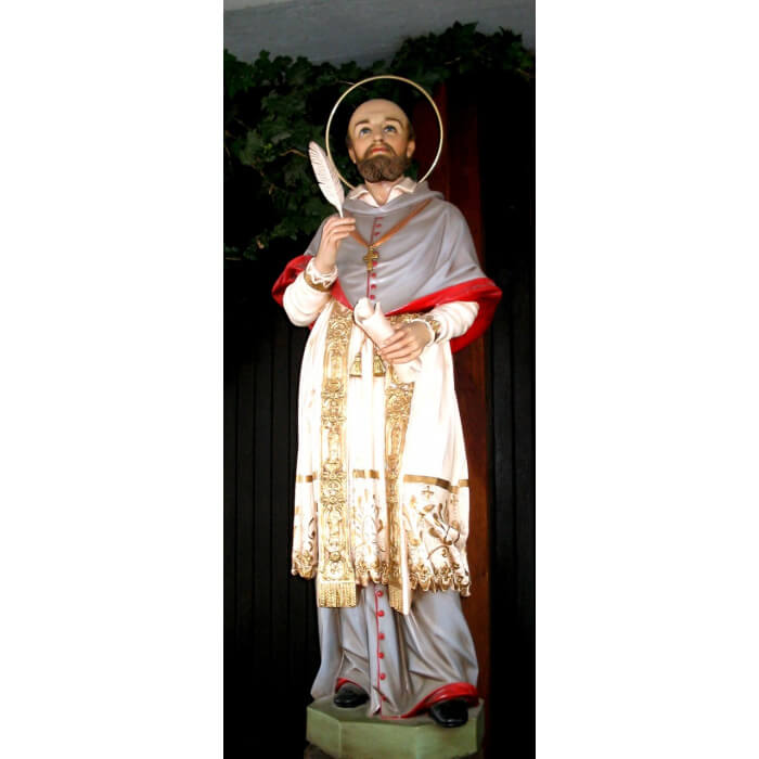 Francis of Sales 49 Inch, St. Francis of Sales Forty Nine Inch, St. Francis of Sales Statue, 49 Inch St. Francis of Sales, Forty Nine Inch St. Francis of Sales Statue