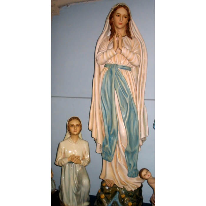 Lourdes 66 Inch Statue, Lourdes Sixty Six Inch Statue, 66 Inch Lourdes Statue, Lourdes Virgins Statue, Sixty Six Inch Lourdes Statue