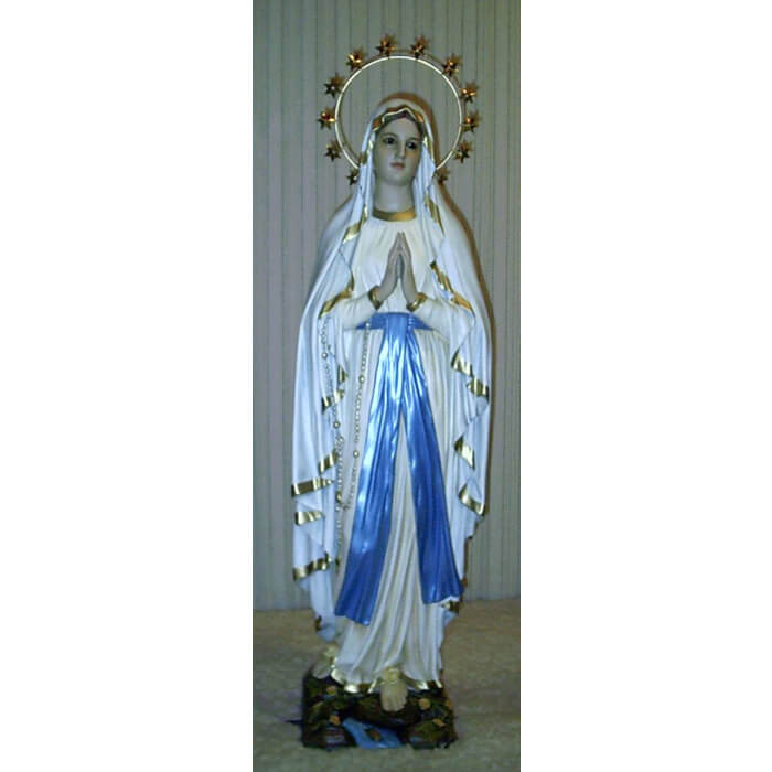 Lourdes 51 Inch, Lourdes Fifty One Inch, Lourdes Virgins Statue, 51 Inch Lourdes Statue, Fifty One Inch Lourdes Statue