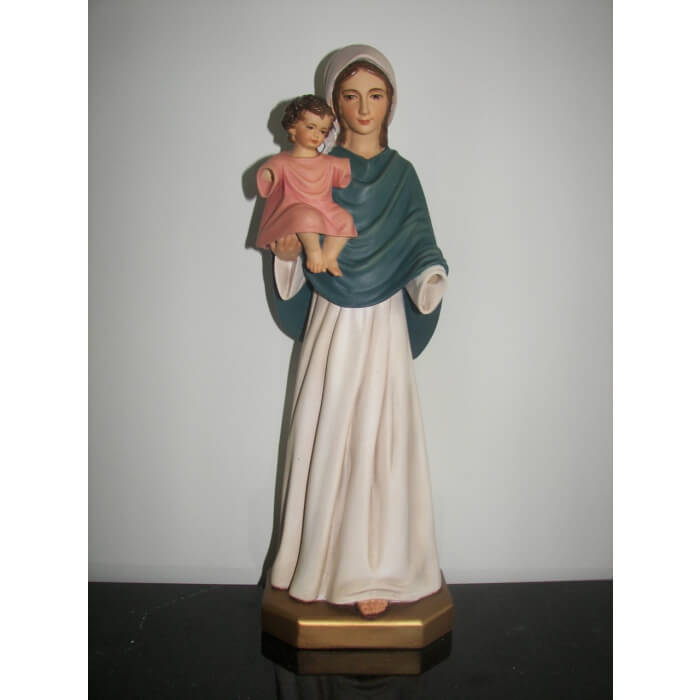 Lady of the Smile 12 Inch,Lady of the Smile Twelve Inch,Lady of the Smile Virgin Statue,12 Inch Lady of the Smile Statue,Twelve Inch Lady of the Smile Statue