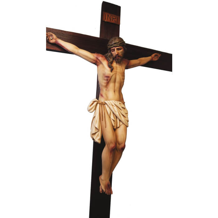 Crucifix 94 Inch, Crucifix Ninty Four Inch, Crucifix Statue, 94 Inch Crucifix Statue, Ninty Four Inch Crucifix Statue