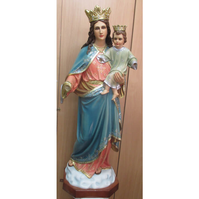 Help of Christians 43 Inch,Help of Christians Forty Three Inch,Help of Christians fancy Statue,43 Inch Help of Christians,Forty Three Inch Help of Christians fancy Statue