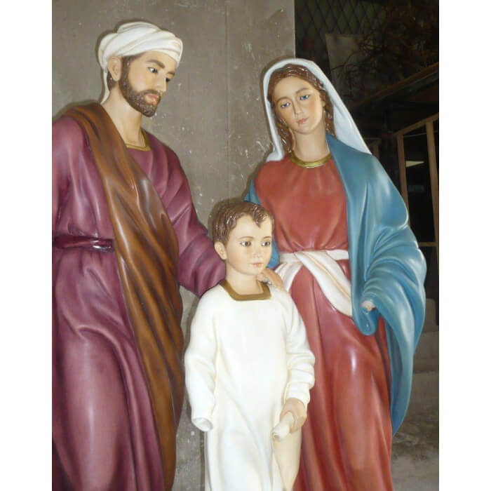 Holy Family 63 Inch,Holy Family Sixty Three Inch,Holy Family Statue,63 Inch Holy Family,Sixty Three Inch Holy Family Statue
