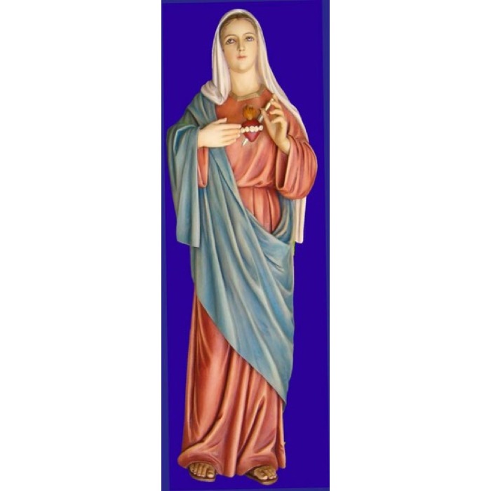 Immaculate Heart 35 inch plaque,Immaculate Heart Thirty Five Inch plaque,Immaculate Heart plaque Statue,35 Inch Immaculate Heart plaque,Thirty Five Inch Immaculate Heart plaque Statue