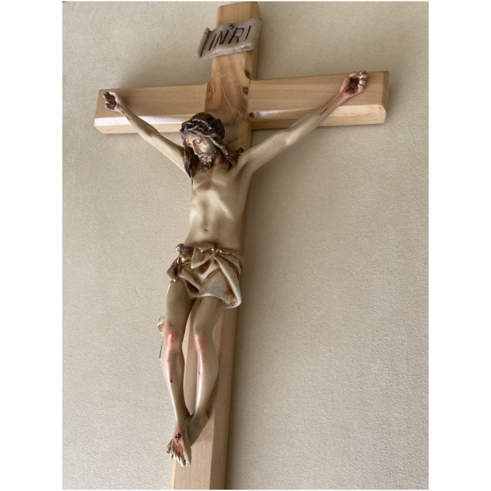 crucifix 16" wood