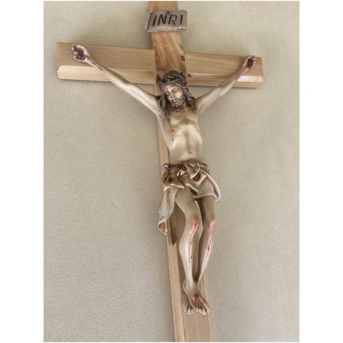 crucifix 16" wood