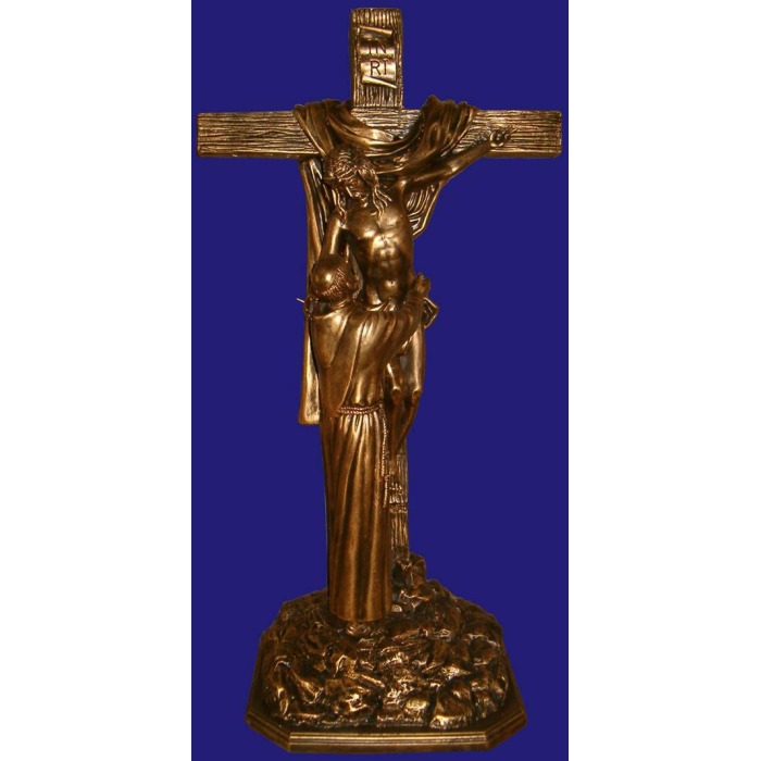 Embrace of St. Francis 39 inch,Embrace of St. Francis Thirty Nine Inch,Embrace of St. Francis Statue,39 Inch Embrace of St. Francis,Thirty Nine Inch Embrace of St. Francis Statue