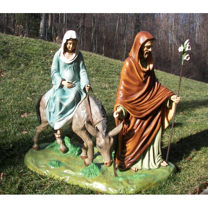 Going to the Inn Statue, Going to the Inn, Holy Family Going to the Inn Statue