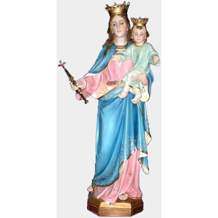 Help of Christians 33 Inch,Help of Christians Thirty Three Inch Statue,Help of Christians Virgins Statue,33 Inch Help of Christians Statue,Thirty Three Inch Help of Christians Statue