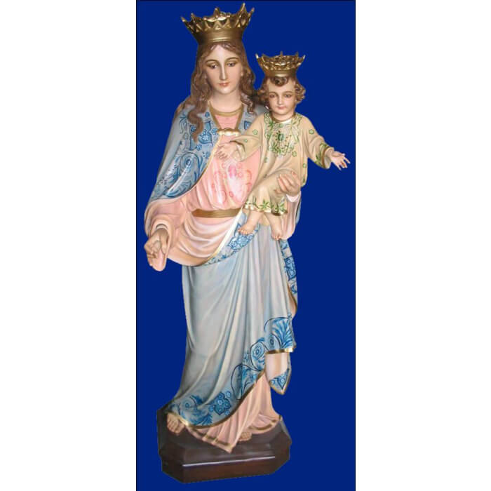 Help of Christians 72 Inch, Help of Christians Seventy Two Inch Statue, Help of Christians Virgins Statue, 72 Inch Help of Christians Statue,  Seventy Two Inch Help of Christians Statue