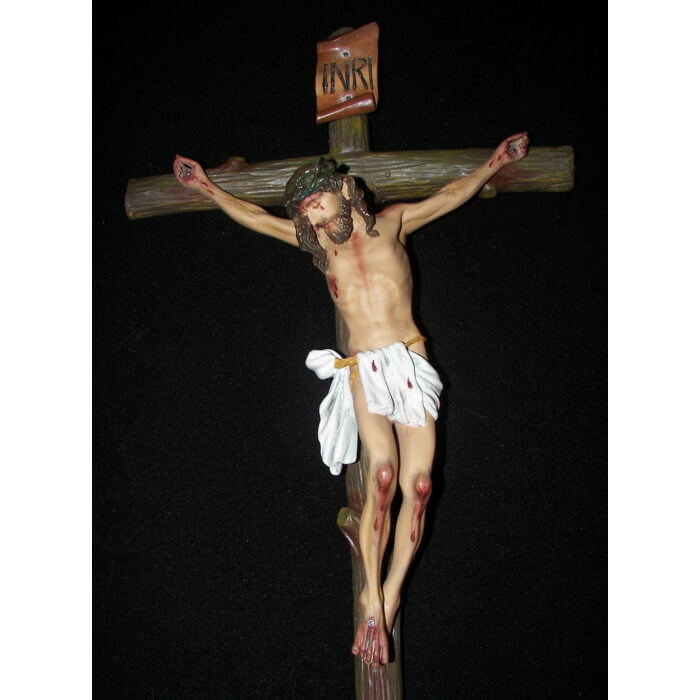 Crucifix 24 Inch dead Statue, Crucifix Twenty Four Inch, Crucifix dead Statue, 24 Inch Crucifix Statue, Twenty Four Inch Crucifix Statue