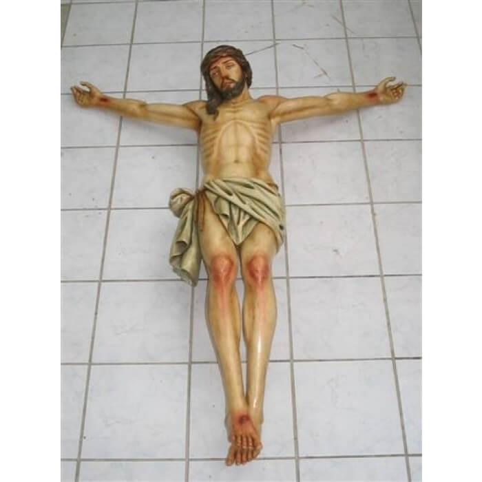 Crucifix 120 Inch, Crucifix One Twenty Inch, Crucifix Statue, 120 Inch Crucifix Statue, One Twenty Inch Crucifix Statue