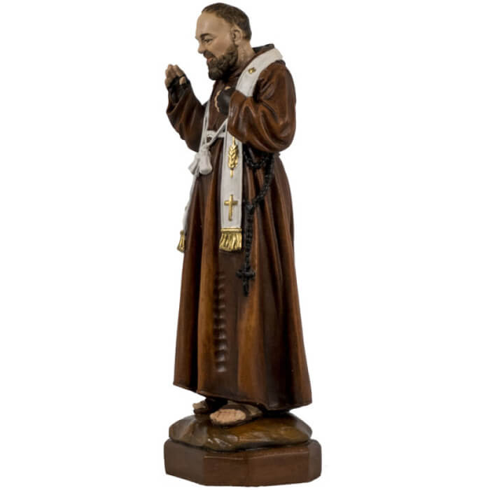 Padre Pio 8 Inch,Padre Pio Eight Inch,Saint Padre Pio,8 Inch Padre Pio,Eight Inch Padre Pio Statue
