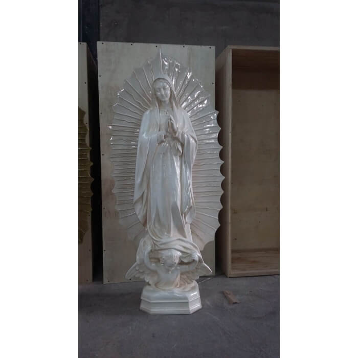 Guadalupe 60 Inch Statue, Guadalupe Sixty Inch, Guadalupe Virgins Statue, 60 Inch Guadalupe, Sixty Inch Guadalupe Statue