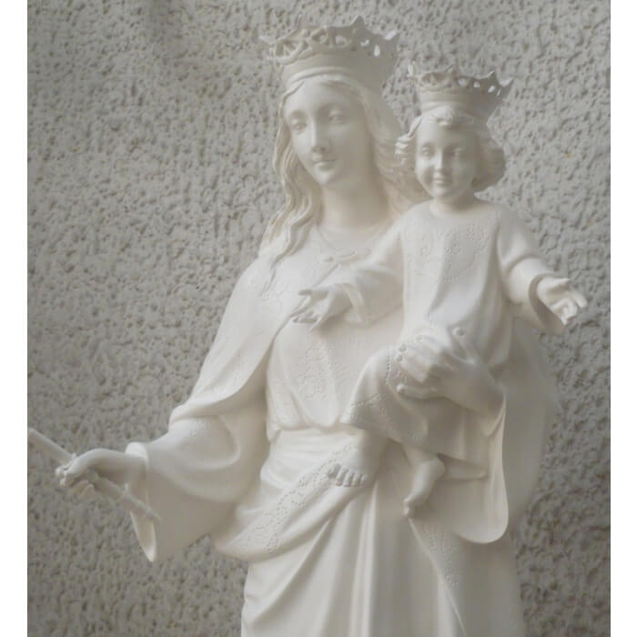Help of Christians 25 Inch Statue, Help of Christians Twenty Five Inch Statue, Help of Christians Virgins Statue, 25 Inch Help of Christians, Twenty Five Inch Help of Christians Statue