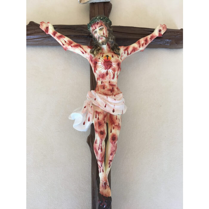 Crucifix 17 Inch Precious Blood, Crucifix Seventeen Inch Precious Blood, Crucifix Precious Blood Statue, 17 Inch Crucifix Precious, Seventeen Inch Crucifix Precious Blood Statue