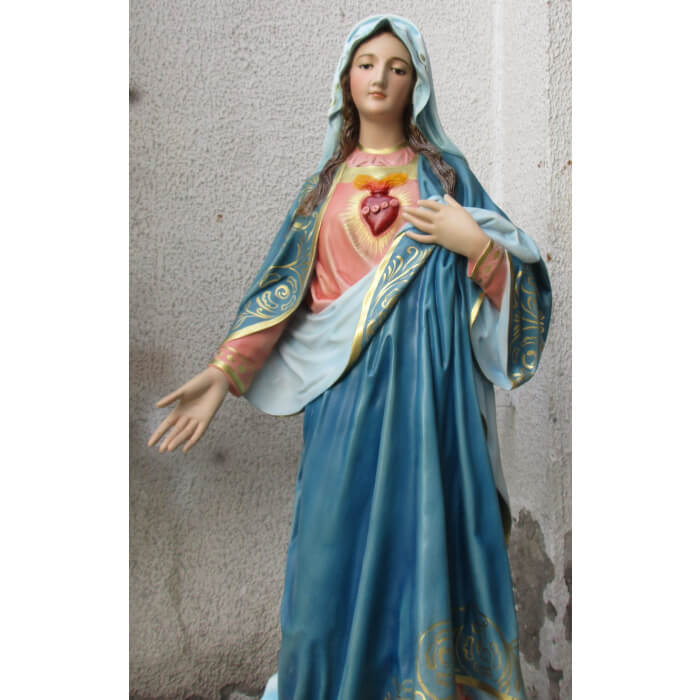 Immaculate Heart 45 Inch, Immaculate Heart Forty Five Inch, Immaculate Heart Virgin Statue, 45 Inch Immaculate Heart, Forty Five Inch Immaculate Heart Statue 
