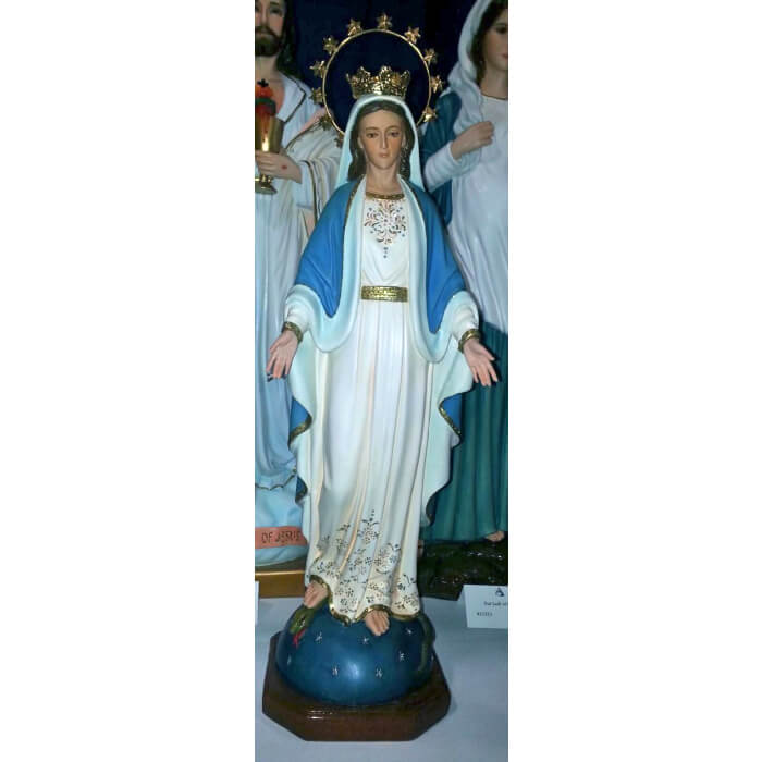 Lady of Grace 23 Inch,Lady of Grace Twenty Three Inch,Lady of Grace Virgin Statue,23 Inch Lady of Grace,Twenty Three Inch Lady of Grace Statue