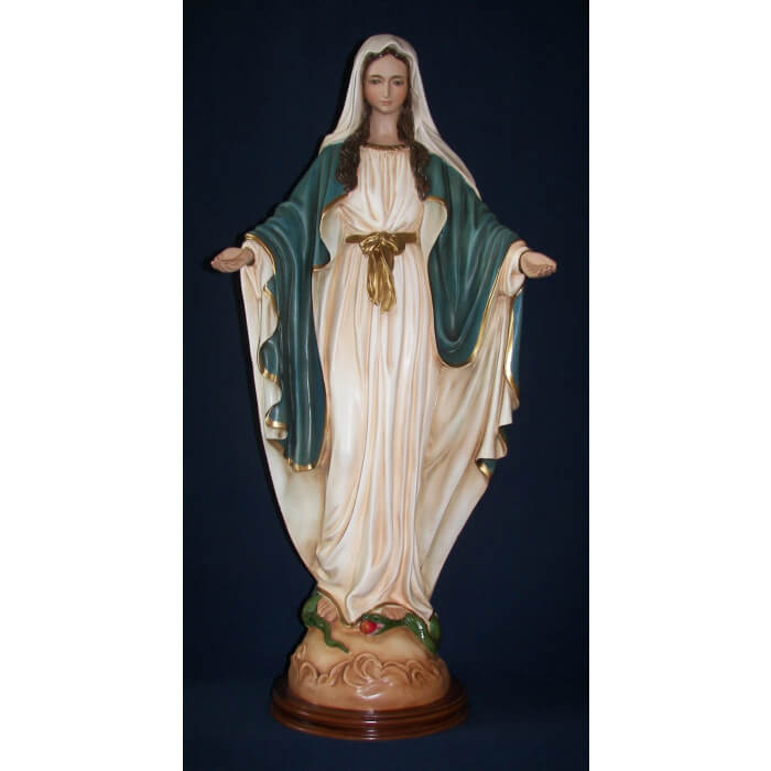 Lady of Grace 34 Inch, Lady of Grace Thirty Four Inch, Lady of Grace Virgins Statue, 34 Inch Lady of Grace Statue, Thirty Four  Inch Lady of Grace Statue